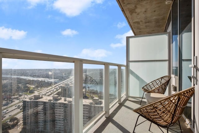 48 E Ave Unit 2707, Austin, TX 78701 - balcony featuring a view of city
