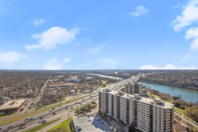 48 E Ave Unit 2707, Austin, TX 78701 - view of urban area with a major roadway and a nearby body of water