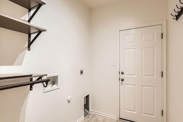 65 White Magnolia Cir, Lakeway, TX 78734 - washroom with hookup for an electric dryer and washer hookup