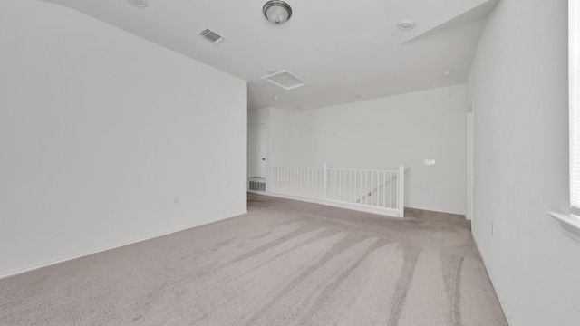12416 Anthology St, Manor, TX 78653 - carpeted empty room featuring attic access