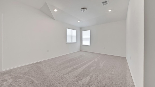 12416 Anthology St, Manor, TX 78653 - spare room featuring light colored carpet and recessed lighting