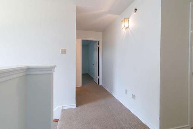 208 Norwood Cv, Georgetown, TX 78628 - corridor with carpet and baseboards