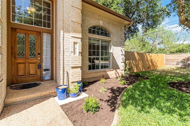6100 Open Range Trl, Austin, TX 78749 - entrance to property with brick siding and stone siding
