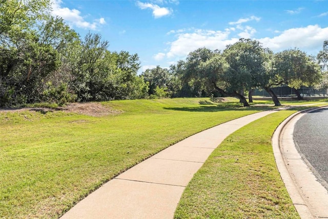 6100 Open Range Trl, Austin, TX 78749 - view of home's community featuring a yard