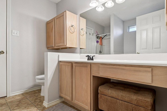 2101 Barnett Dr, Cedar Park, TX 78613 - full bath featuring vanity, tile patterned floors, and a shower
