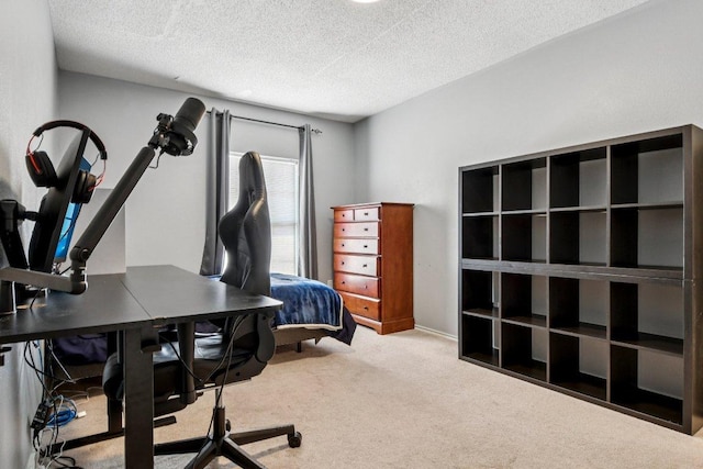 2101 Barnett Dr, Cedar Park, TX 78613 - carpeted office with a textured ceiling