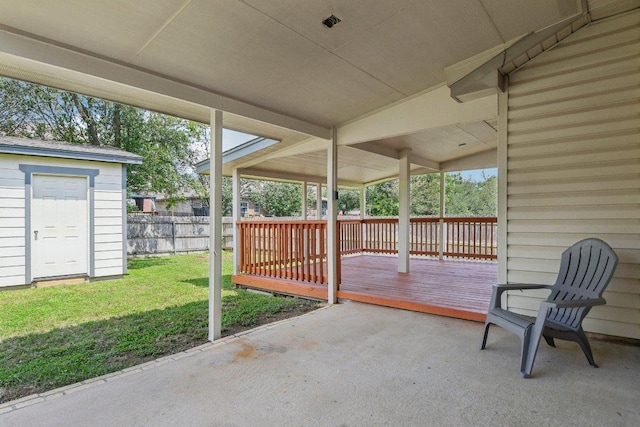 2101 Barnett Dr, Cedar Park, TX 78613 - view of patio / terrace with a wooden deck
