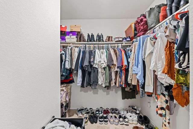 11817 Rush Ln, Elgin, TX 78621 - walk in closet featuring carpet