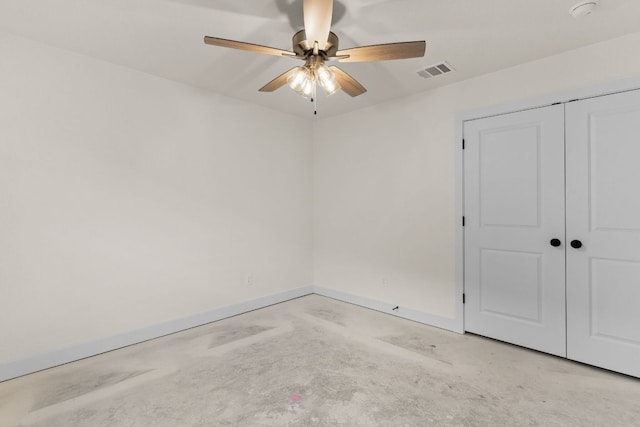 2119 Blackhawk Loop, Belton, TX 76513 - unfurnished bedroom with a closet and ceiling fan