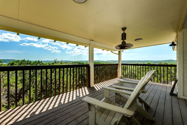704 Deckhouse Dr, Lago Vista, TX 78645 - view of wooden deck