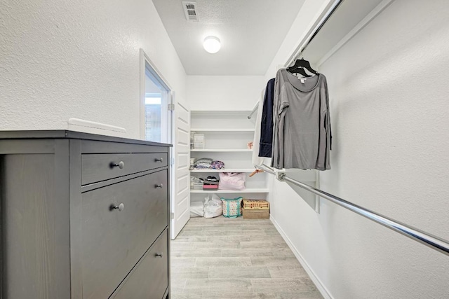 817 Choya Trl, Leander, TX 78641 - spacious closet with light wood-style flooring