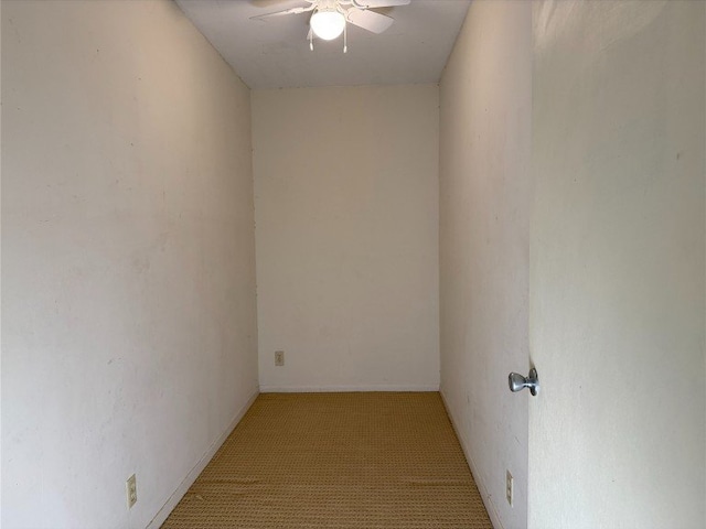 11601 Oak Trl, Austin, TX 78753 - spare room featuring ceiling fan and carpet