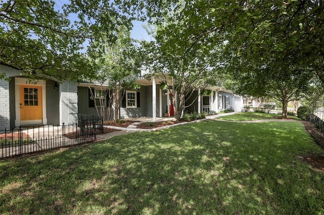 1708 Shag Bark Trl, Austin, TX 78758 - view of front of home with brick siding