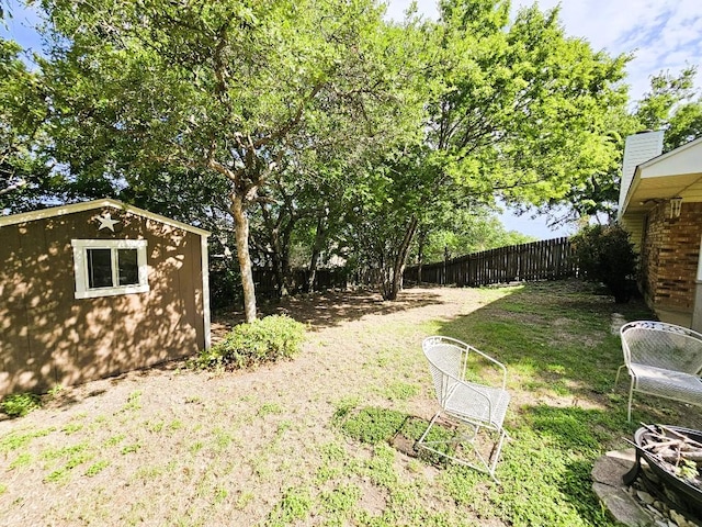 1202 Bowen Ave, Copperas Cove, TX 76522 - view of yard featuring an outdoor structure