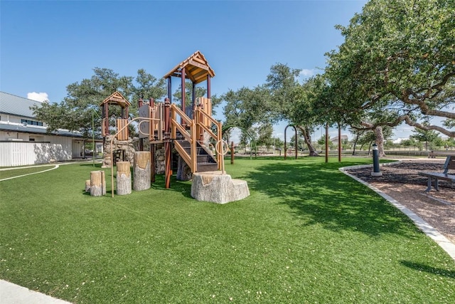 1624 Stone House Dr, New Braunfels, TX 78132 - community playground with a lawn
