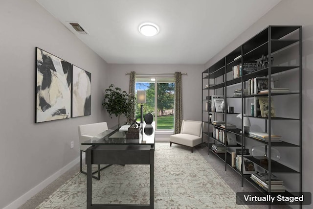 5210 Rain Creek Pkwy, Austin, TX 78759 - carpeted home office with baseboards