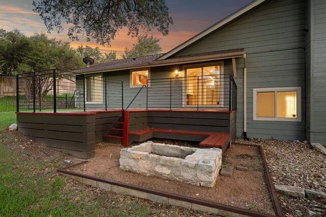 5210 Rain Creek Pkwy, Austin, TX 78759 - rear view of house