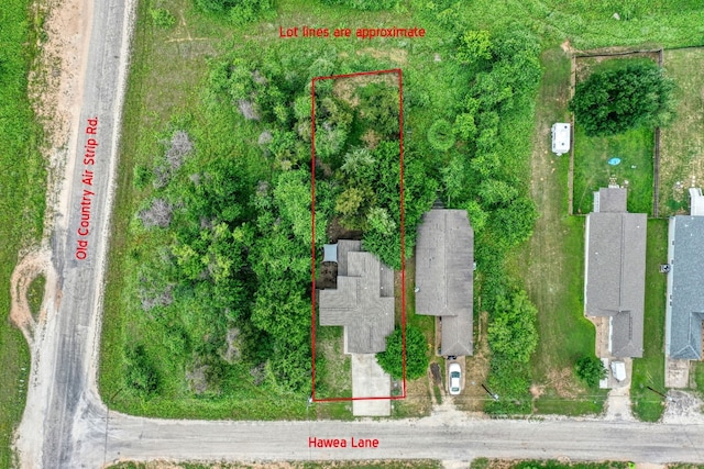 125 Hawea Ln, Bastrop, TX 78602 - drone / aerial view
