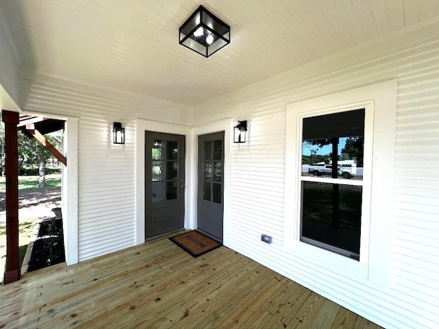 1105 Carroll Ln, La Grange, TX 78945 - view of wooden deck