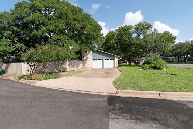3801 Oak Creek Dr, Austin, TX 78727 - view of front of home with concrete driveway