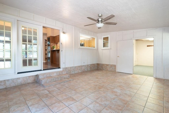 3801 Oak Creek Dr, Austin, TX 78727 - empty room with ceiling fan