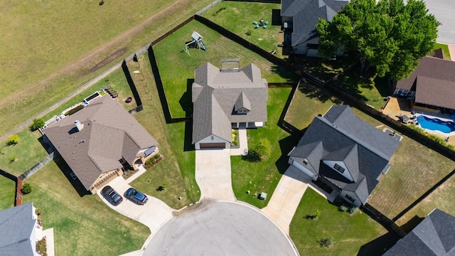 110 Les Ln, Smithville, TX 78957 - aerial view of residential area with a pool