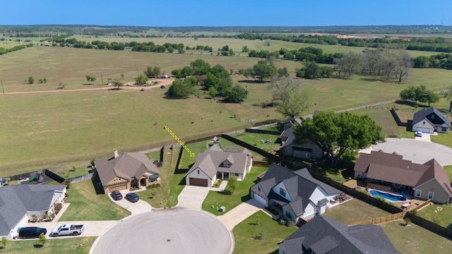 110 Les Ln, Smithville, TX 78957 - aerial view of property's location with rural landscape and nearby suburban area