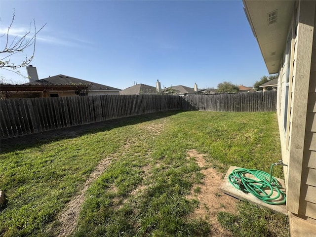 257 Firwood N, Kyle, TX 78640 - view of fenced backyard