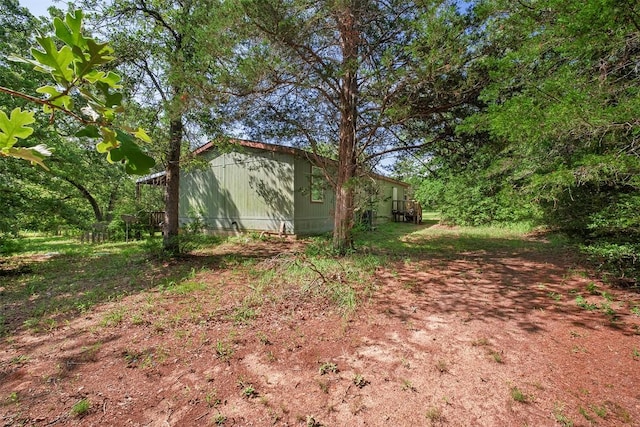 1231 Peach Creek Rd, Waelder, TX 78959 - view of yard