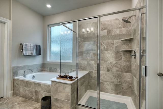 187 Glass Mountains Way, Dripping Springs, TX 78620 - full bath with a bath and a shower stall