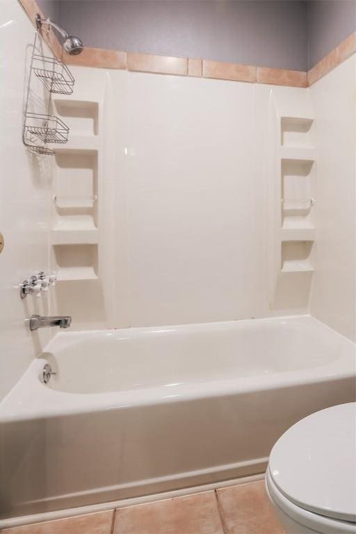 3111 Tom Green St Unit 105, Austin, TX 78705 - bathroom with tile patterned floors and tub / shower combination