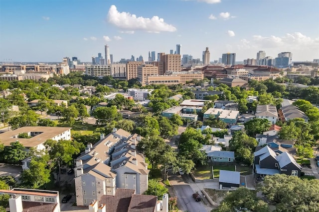 3111 Tom Green St Unit 105, Austin, TX 78705 - aerial view of city skyline