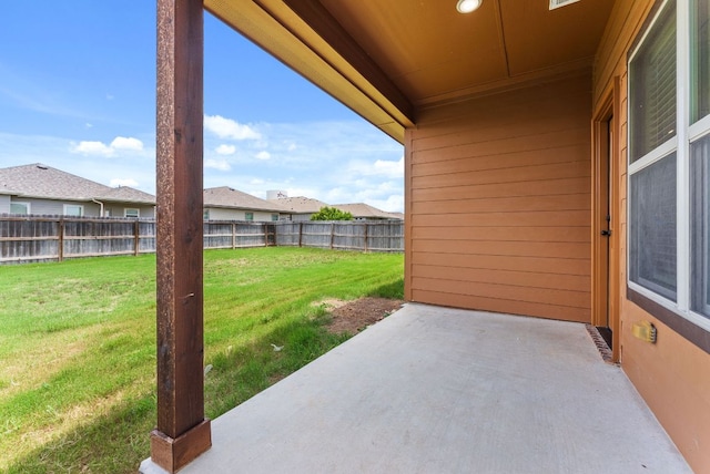 7606 Hickman St, Temple, TX 76502 - fenced backyard featuring a patio