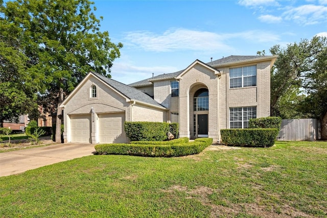 1217 Dove Cir, Cedar Park, TX 78613 - traditional-style home featuring brick siding, driveway, and an attached garage
