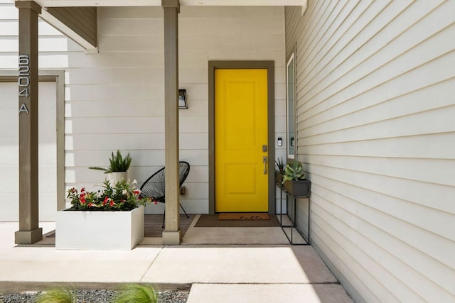 6204 Hickman Ave Unit A, Austin, TX 78723 - doorway to property with covered porch