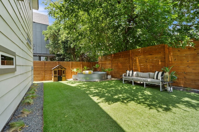 6204 Hickman Ave Unit A, Austin, TX 78723 - view of fenced backyard