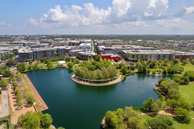 6204 Hickman Ave Unit A, Austin, TX 78723 - drone / aerial view of a large body of water