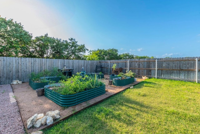 249 Pecan Meadow Ln, Belton, TX 76513 - fenced backyard with a garden