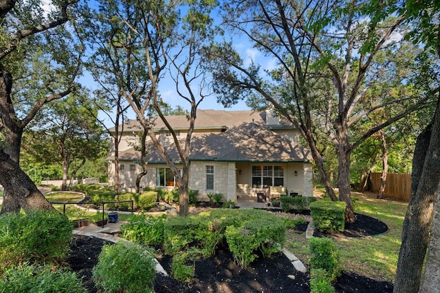 7709 Waldon Dr, Austin, TX 78750 - rear view of house