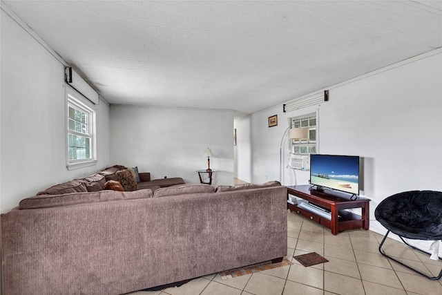 101 E Ash St, Granger, TX 76530 - living area with light tile patterned floors