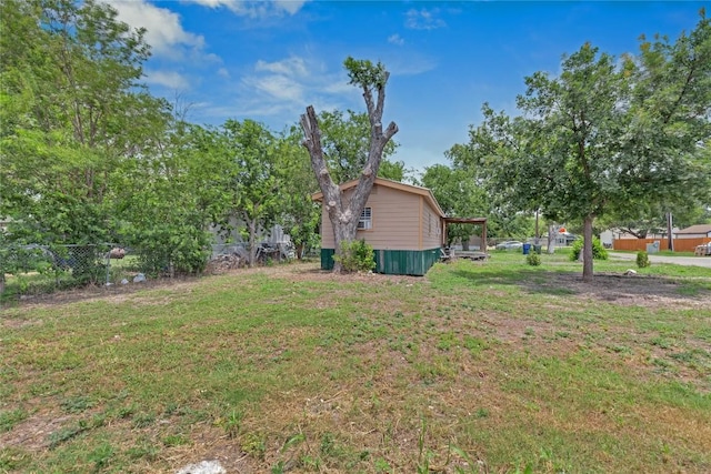 101 E Ash St, Granger, TX 76530 - view of yard