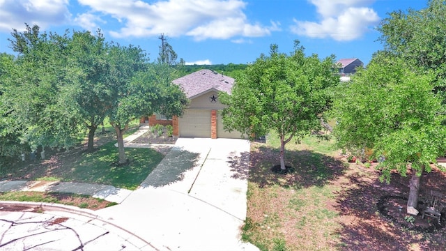 13124 Winecup Mallow Trl, Elgin, TX 78621 - obstructed view of property with driveway and an attached garage