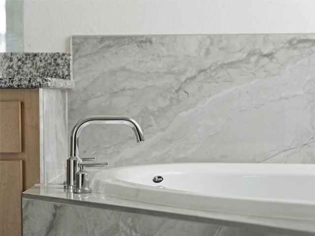 2308 Mondello Path, Leander, TX 78641 - bathroom view of a tub with marble appearance