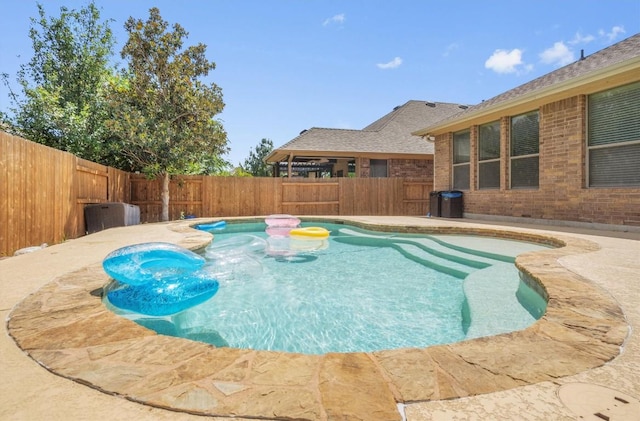 204 Archipelago Trl, Austin, TX 78717 - view of swimming pool with a fenced backyard