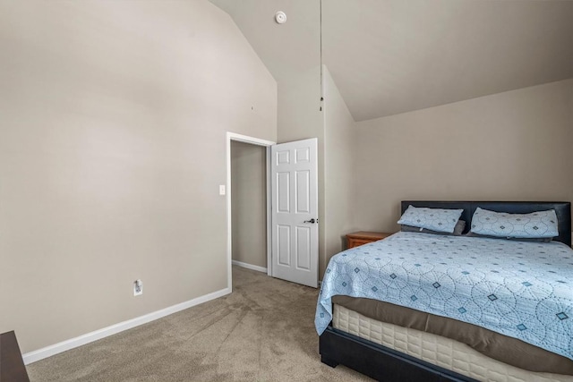 204 Archipelago Trl, Austin, TX 78717 - carpeted bedroom featuring baseboards and vaulted ceiling