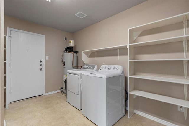 509 Red Tailed Hawk Dr, Pflugerville, TX 78660 - washroom with separate washer and dryer and light floors