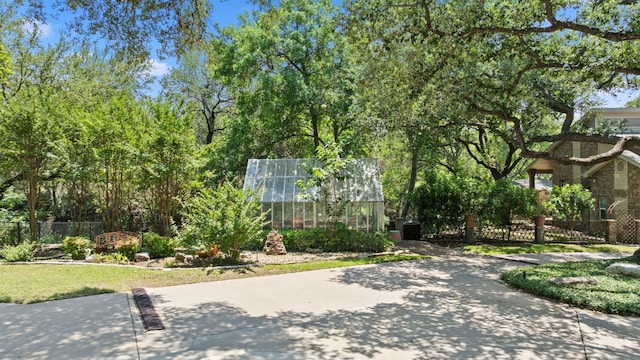 1005 Terry Ln, Kingsland, TX 78639 - view of home's community with an exterior structure and an outdoor structure