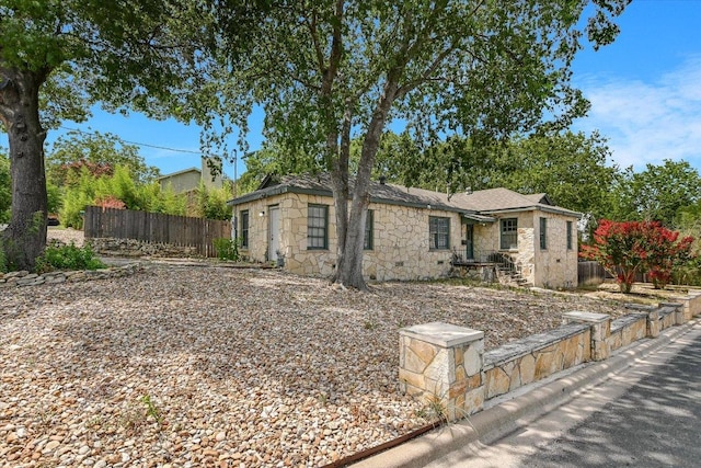 1410 Burford Pl, Austin, TX 78704 - view of front of house with stone siding