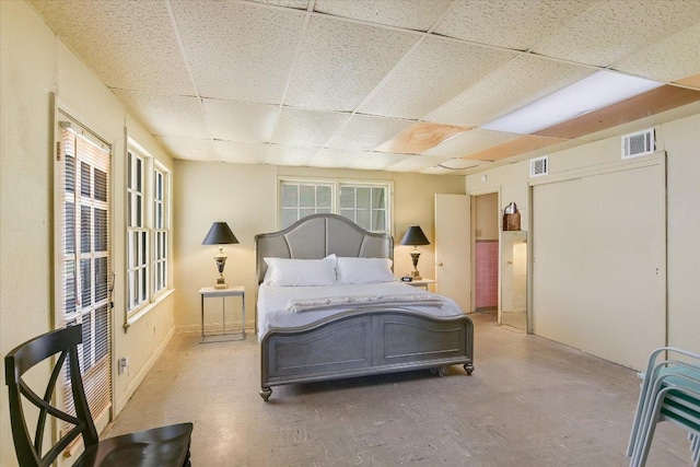 1410 Burford Pl, Austin, TX 78704 - bedroom with a paneled ceiling