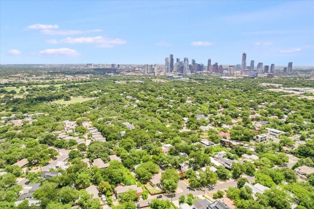 1410 Burford Pl, Austin, TX 78704 - drone / aerial view of city skyline